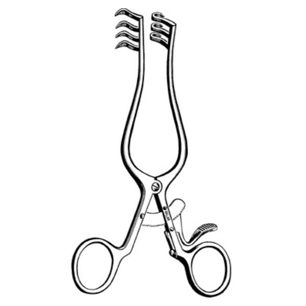Retractor Weitlaner 8